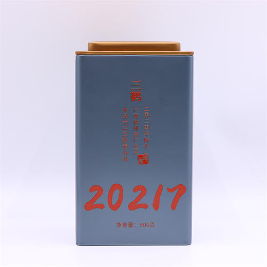 三鹤六堡 20217 六堡茶400g罐装 商品图0