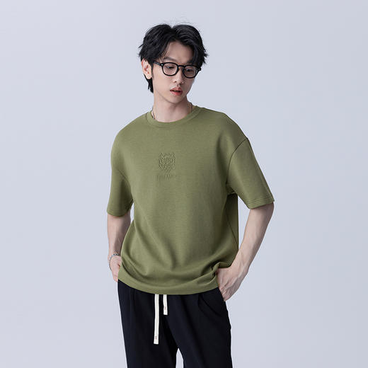 【新品上新】HX 夏季圆领短袖T恤S102423110101 商品图0