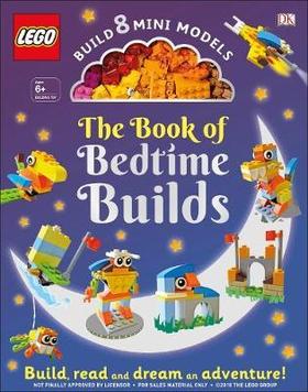 DK儿童系列 乐高就寝建造系列 英文原版 The LEGO Book of Bedtime Builds 儿童手工组装 8个迷你模型