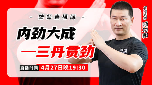 4月27日 内劲大成——三丹贯劲 商品图0