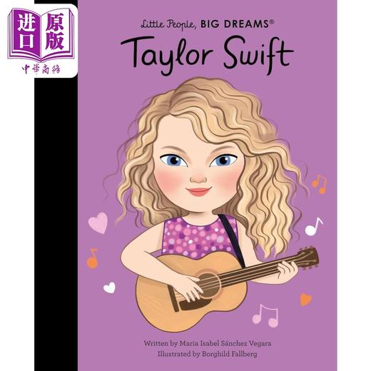 【中商原版】Taylor Swift 歌手泰勒斯威夫特英文故事图画书绘本2册 Lets Meet Taylor 小人物大理想Little People Big Dreams 商品图1