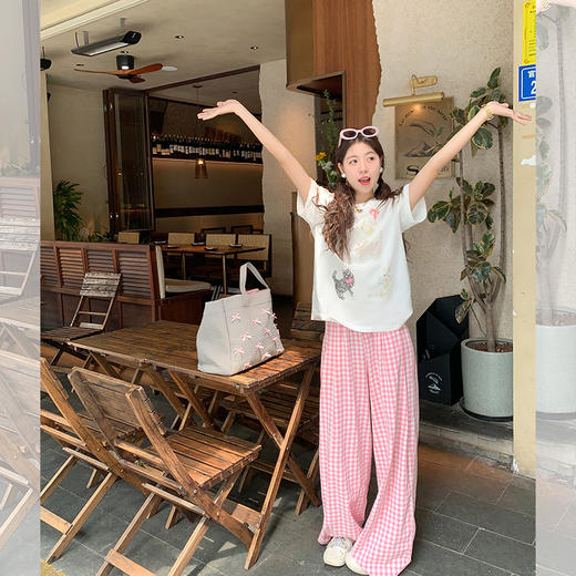 <曾小咸推荐> 【甜态嫩妹】卡通猫短袖 商品图1