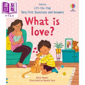 【中商原版】尤斯伯恩你问我答 爱是什么 Very First Questions & Answers What is love英文原版 纸板书 亲子绘本 儿童图画书