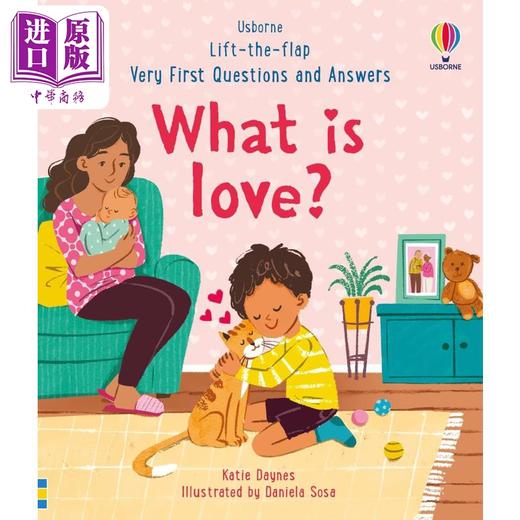 【中商原版】尤斯伯恩你问我答 爱是什么 Very First Questions & Answers What is love英文原版 纸板书 亲子绘本 儿童图画书 商品图0