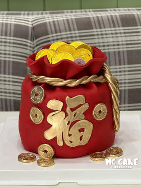 福袋蛋糕/钱袋蛋糕