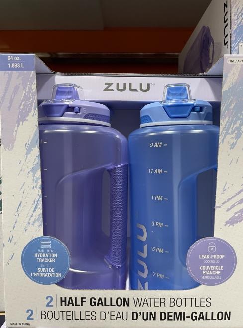 Zulu 大容量防漏水杯1.893L  2个组合装 温哥华直邮 商品图1