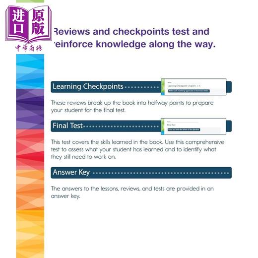 【中商原版】美国新课标教辅 光谱练习册 语言艺术 1年级 Spectrum Language Arts Workbook Grade 1 英文原版Carson Dellosa 商品图6