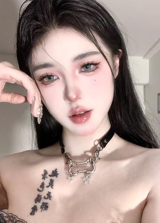 Kitty Sundae月抛  波斯迷雾&戚风芥末&微醺冰种｜ 14.5mm白狮参考着色大直径 月抛 商品图8