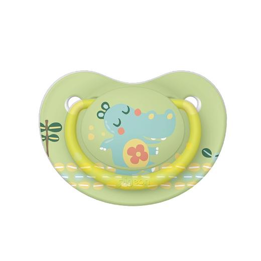 贝亲纷趣伙伴系列安抚奶嘴-M号（逗趣卡通-河马）（12/72箱） 商品图0