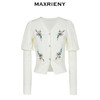 【商场同款】MAXRIENY田园浪漫花卉针织开衫外套23秋季新款薄外搭(货号:MC88JA572) 商品缩略图4