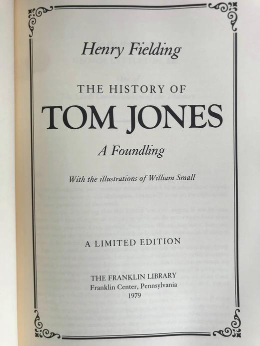 亨利·菲尔丁《汤姆·琼斯》 配多幅精美插图 豪华皮装18开 商品图2