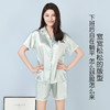 夏季轻薄凉感冰丝透气睡衣女甜美蕾丝亲肤柔软女士家居服套装9608#蕾丝薄荷家居服 商品缩略图5