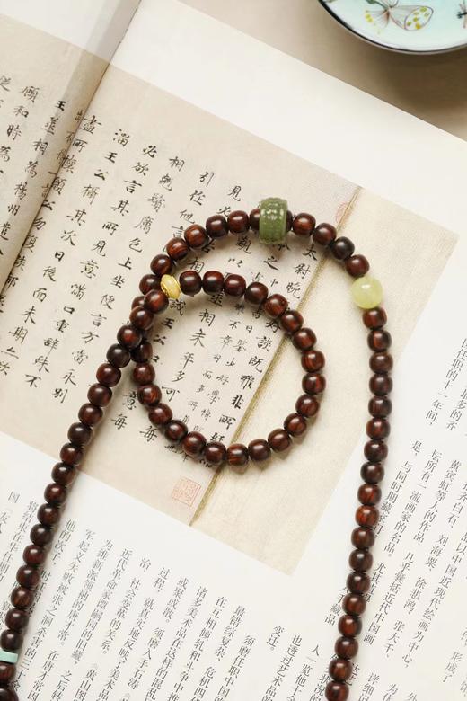 海黄原创【问枫】手串0.7*0.8*108 商品图5