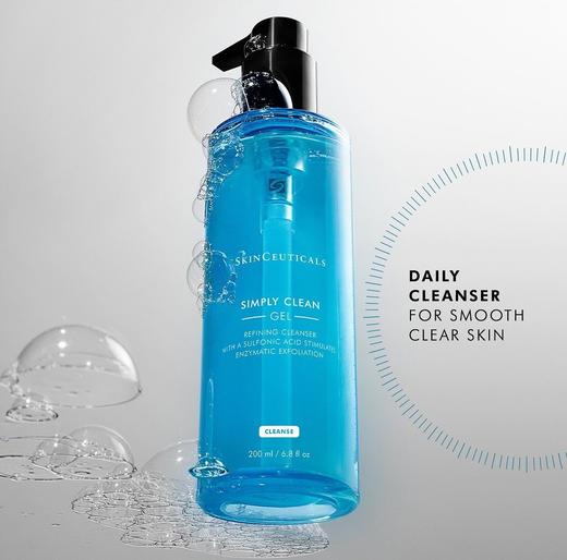 美国 SkinCeuticals修丽可 净透毛孔啫喱洗面奶 200ml/750ml 商品图0