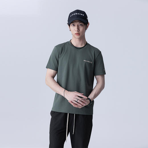 【断码清仓】HX 夏季圆领短袖T恤合体版型S102423013101/02/03 商品图0