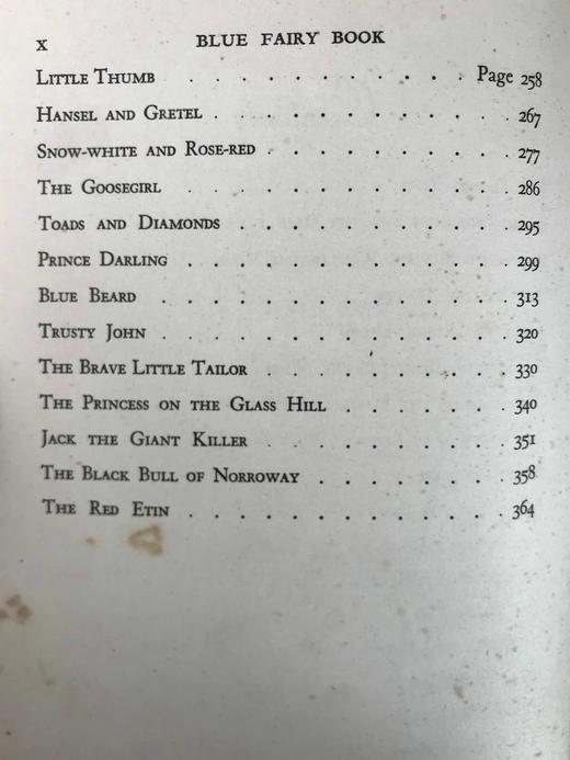 1964年 安德鲁·朗格《蓝色童话书》 数十幅精美插图 精装32开 商品图6