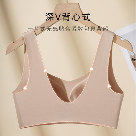 梦芭蒂反重力提拉防下垂无痕透气聚拢收副乳内衣减压背心式运动文胸提拉无痕 商品图4