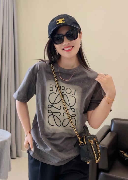 LOW极慵懒松弛晕染灰短袖 可配鲨鱼裤 商品图6