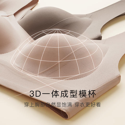 梦芭蒂反重力提拉防下垂无痕透气聚拢收副乳内衣减压背心式运动文胸提拉无痕 商品图2
