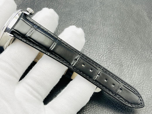 TWF劳li士切利尼系列。尺寸39*11.5mm，3165克隆机芯，蓝宝石镜面，鳄鱼皮表带，男士腕表，密底，自动机械机芯 商品图10