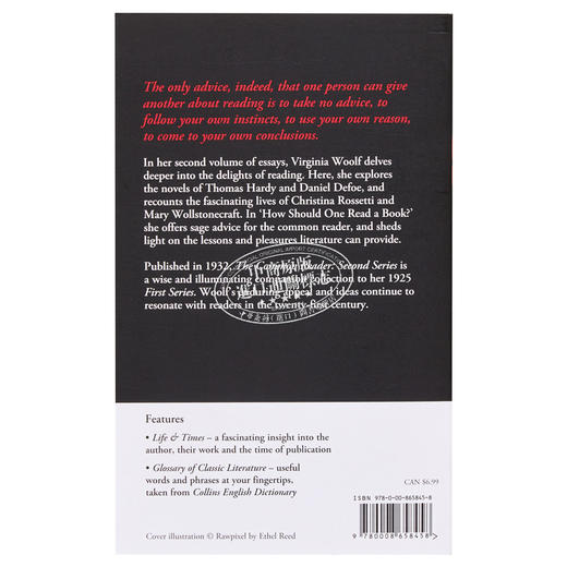 【中商原版】普通读者 第二卷 The Common Reader Second Series 1935 英文原版 Virginia Woolf 经典名著 商品图1