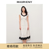 【黑白优雅主义-商场同款】MAXRIENY法式复古风韵收腰连衣裙(货号:MC85DR052) 商品缩略图0