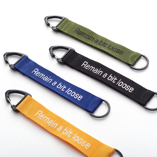 吃茶去chichaqu2024户外织带钥匙扣刺绣多功能便携挂扣百搭 商品图5