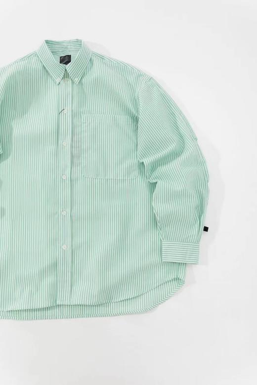 DA1WA 39立体剪裁廓形条纹衬衫 CITY BOY宽松长袖衬衫外套  CS204 商品图6