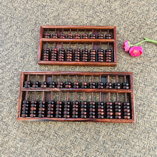 小叶紫檀实木算盘°大款&小款 商品图0