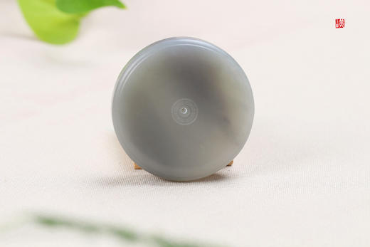 和田烟紫玉平安扣，配精美挂绳 商品图4