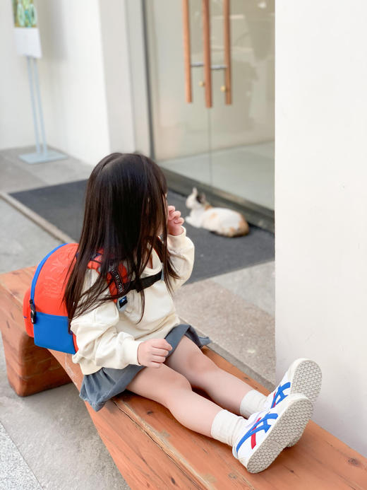 💥‼全色4折❗【Onitsuka Tiger鬼塚虎儿童休闲鞋魔术贴】2024年上新！保证好看、潮范、又百搭！  ▪脚感一级棒！走路像踩在云上一样  ▪防滑耐磨橡胶底,上脚轻盈 商品图8