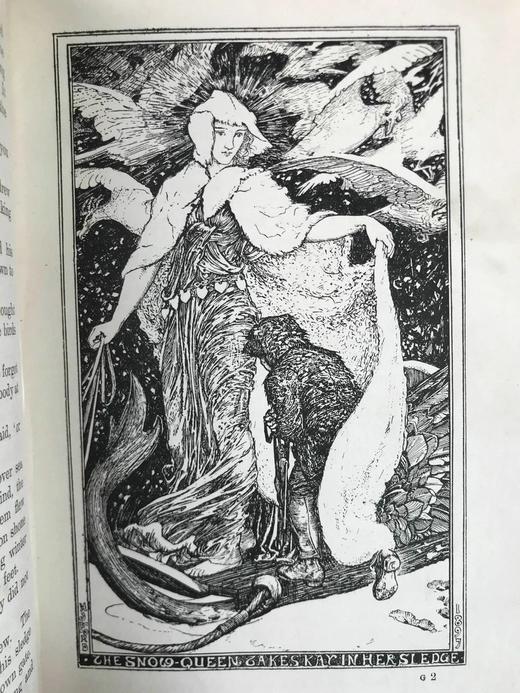 1922年 安德鲁·朗格《粉色童话书》 数十幅精美插图 漆布精装32开 商品图11