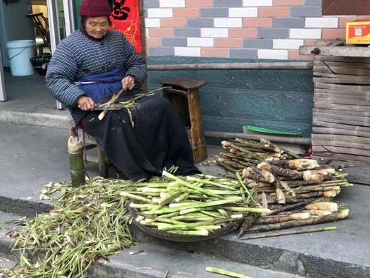 临安本土品牌“山妹子”天目石笋干 今年新笋 浓郁笋香 韧性很足 商品图5