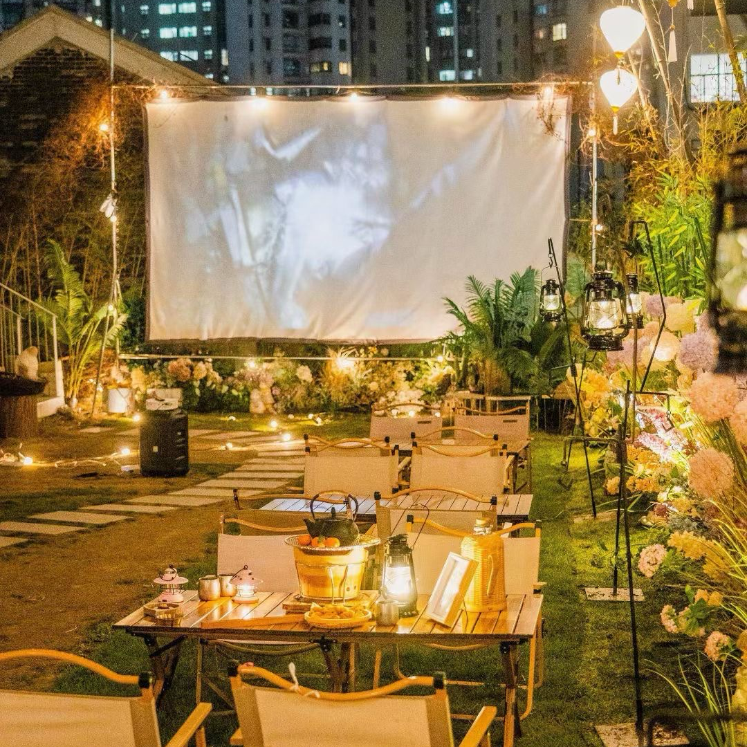 市中心带露台露营轰趴场地