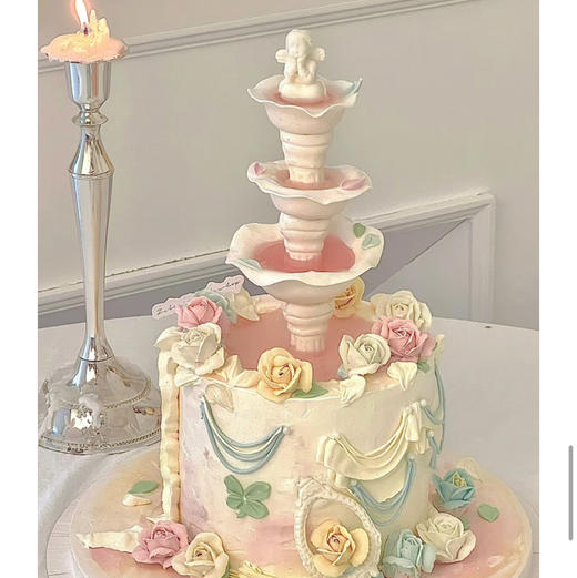 许愿池（翻糖提前2天预订）需自提 商品图0