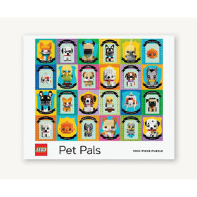 乐高宠物伙伴 1000块拼图 周边 英文原版 LEGO Pet Pals 1000-Piece Puzzle