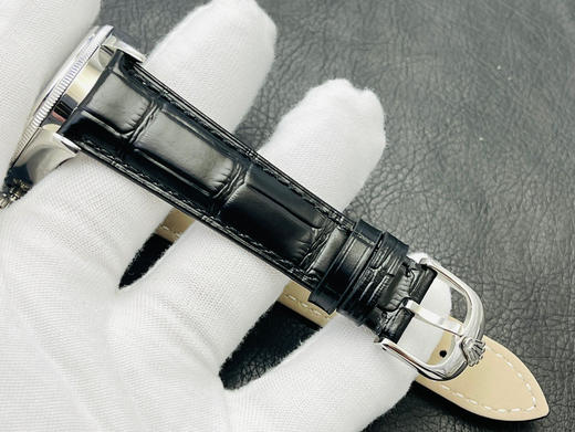 TWF劳li士切利尼系列。尺寸39*11.5mm，3165克隆机芯，蓝宝石镜面，鳄鱼皮表带，男士腕表，密底，自动机械机芯 商品图13