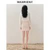 MAXRIENY精致优雅风珠片绣花半裙2024夏季新款直筒高腰半身裙子(货号:MS85SK025) 商品缩略图3