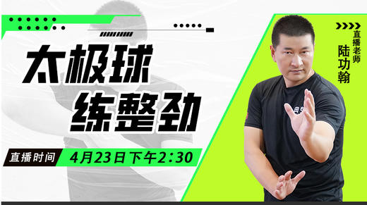4月23日 太极球练整劲 商品图0