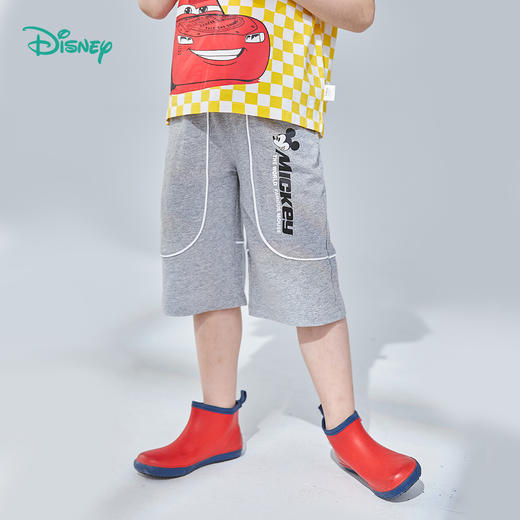 迪士尼童装男女童夏季休闲裤潮七分裤短裤 商品图1