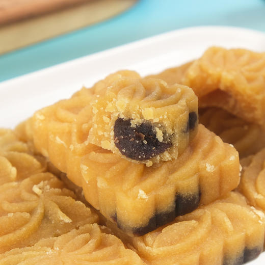 【武汉】江城百臻汪玉霞礼盒绿豆糕350g*2 商品图4