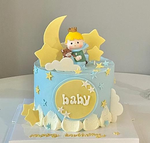 【臻品系列】---半翻糖【小王子和狐狸】 商品图0