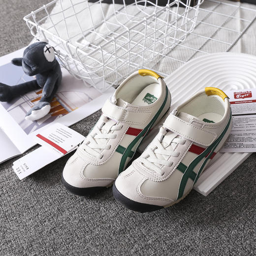 💥‼全色4折❗【Onitsuka Tiger鬼塚虎儿童休闲鞋魔术贴】2024年上新！保证好看、潮范、又百搭！  ▪脚感一级棒！走路像踩在云上一样  ▪防滑耐磨橡胶底,上脚轻盈 商品图12