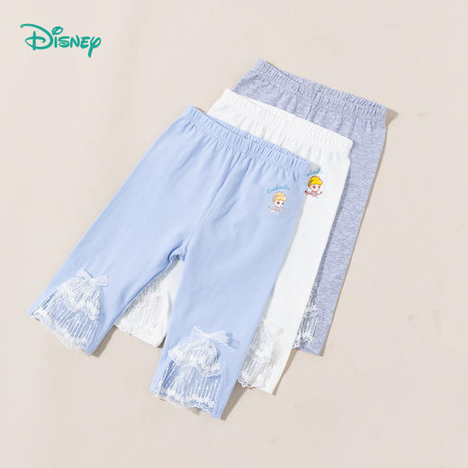 迪士尼童装男女童夏季休闲裤潮七分裤短裤 商品图5