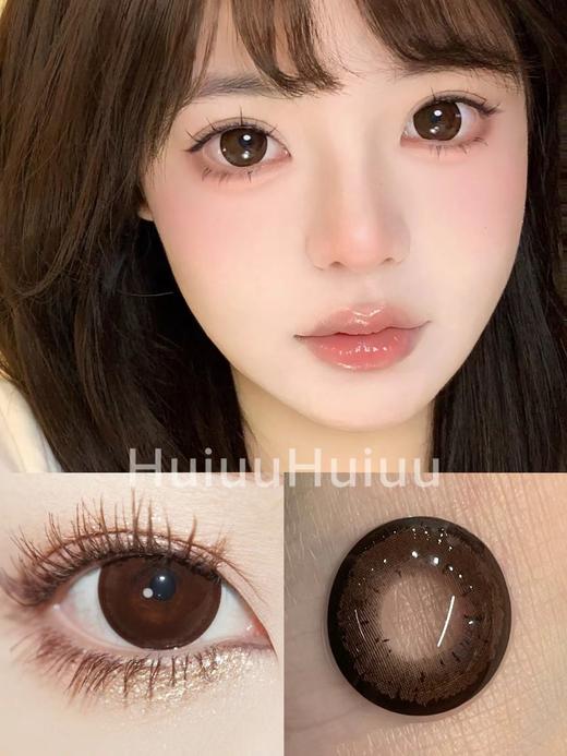 【大直径】Agenscolor-莫奈蜜咖巧-14.5mm【年抛 0-1000度 无525/575】 商品图0