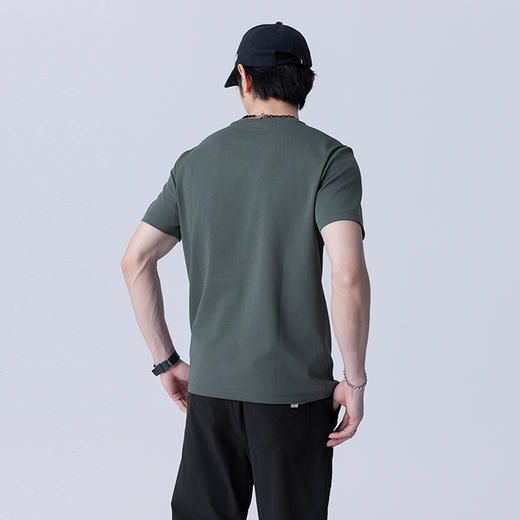 【断码清仓】HX 夏季圆领短袖T恤合体版型S102423013101/02/03 商品图2