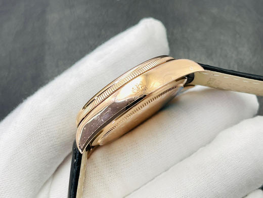 TWF劳li士切利尼系列。尺寸39*11.5mm，3165克隆机芯，蓝宝石镜面，鳄鱼皮表带，男士腕表，密底，自动机械机芯 商品图8