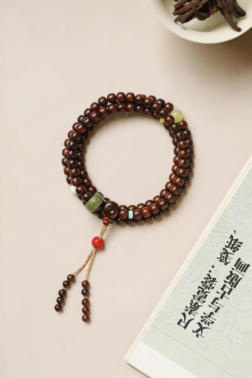 海黄原创【问枫】手串0.7*0.8*108 商品图0