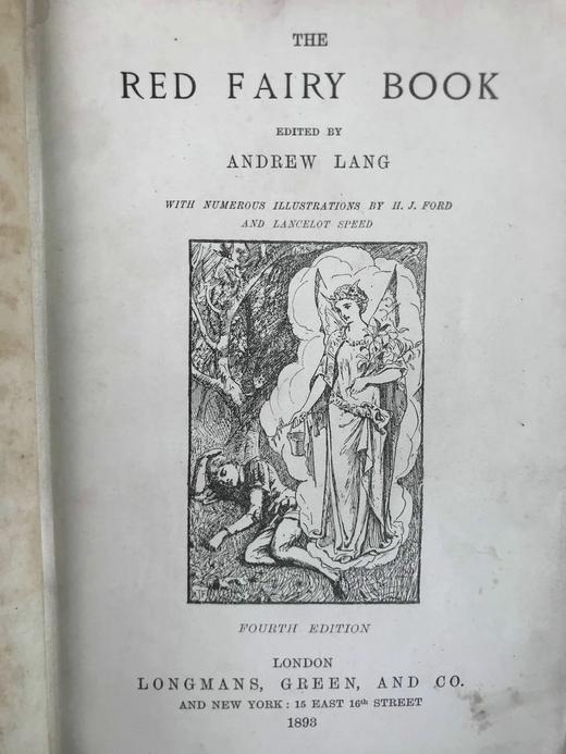 1893年 安德鲁·朗格《红色童话书》 数十幅精美插图 漆布精装32开 商品图2