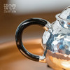 臻宝堂银壶999足银泡茶壶纯手工容天小茶壶纯银锤纹经典款单壶高端茶具 容天(经典款) 容量约 150ml 重约118克 商品缩略图2